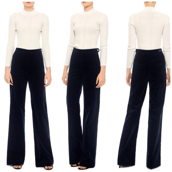 Alexa Chung x AG | Laura High Rise Corduroy - Picture 2 of 7